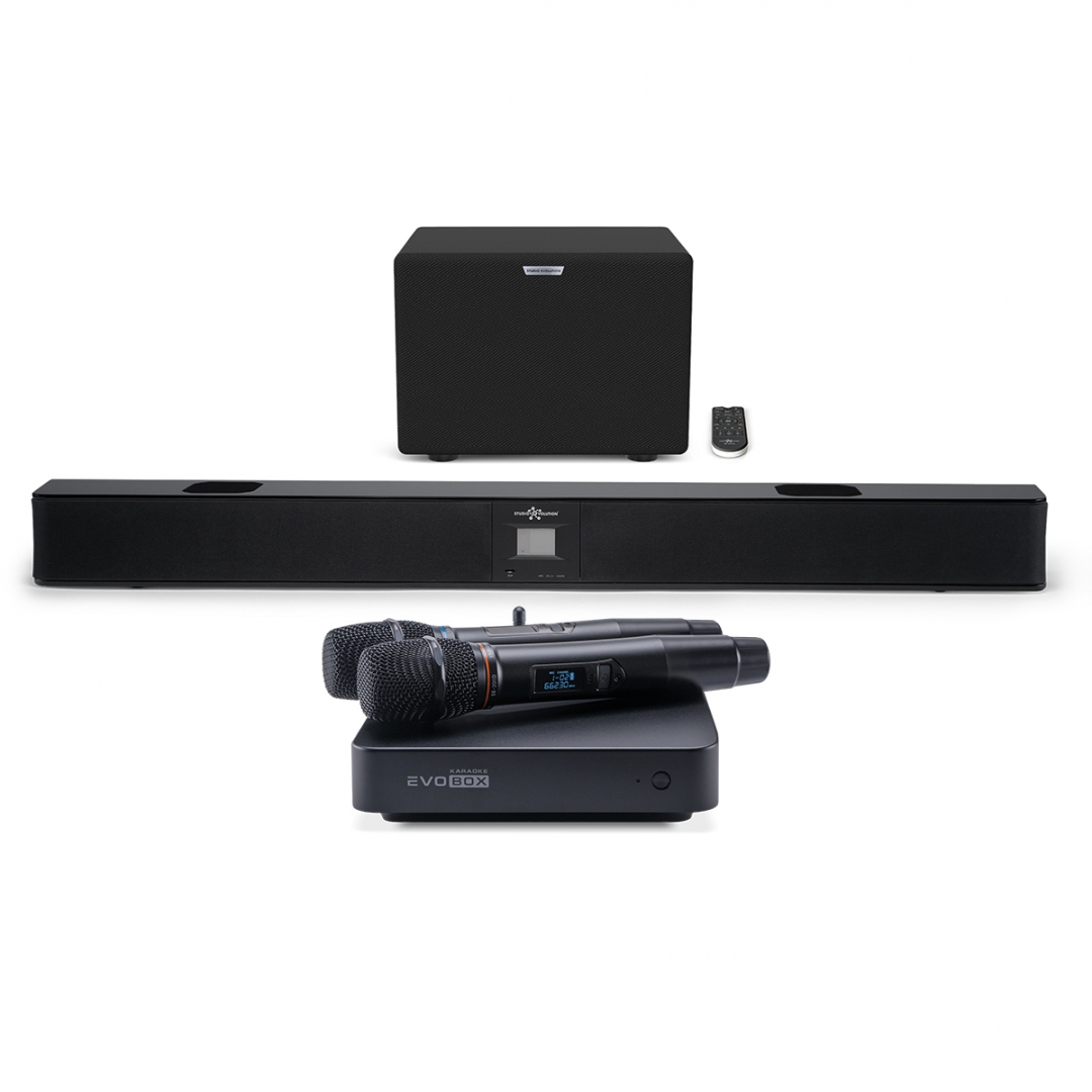 караоке-комплект EVOBOX Plus + EvoSound Bar (саундбар с караоке) в Тамбове