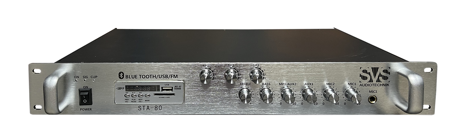 SVS Audiotechnik STA-80 Микшер-усилитель для систем Public Address в Тамбове