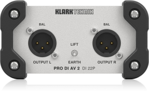 Klark Teknik DI 22P пассивный стерео директ-бокс в Тамбове