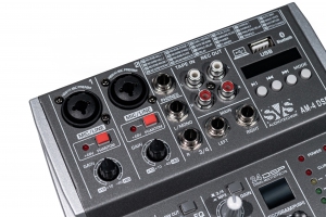 SVS Audiotechnik mixers AM-4 DSP Аналоговый микшерный пульт, 4-канала в Тамбове
